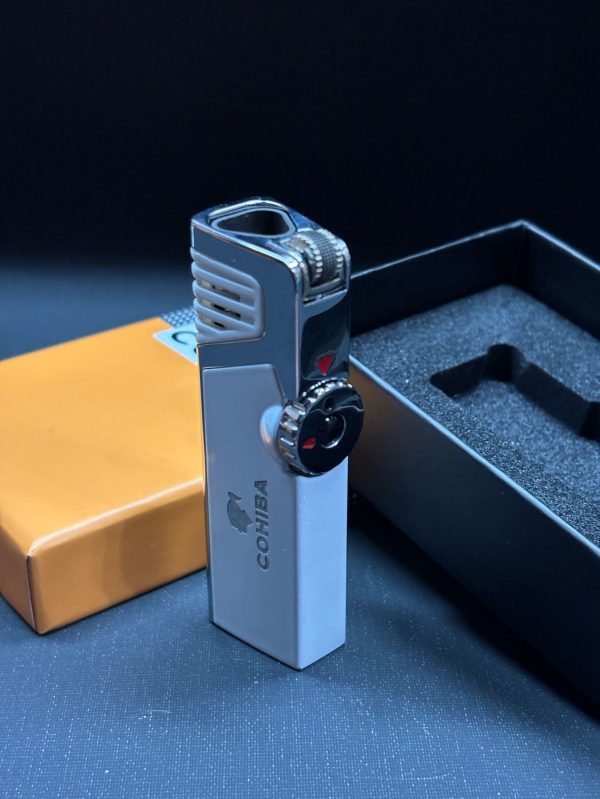 Cohiba Üç Torch Beyaz Puro Çakmağı