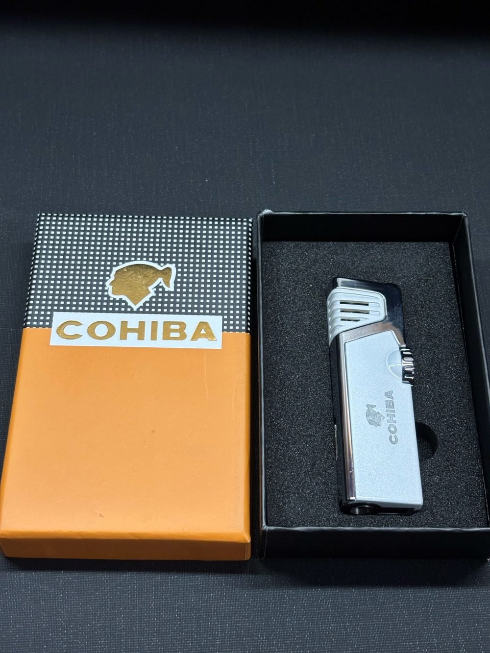 Cohiba Üç Torch Beyaz Puro Çakmağı - Görsel 5