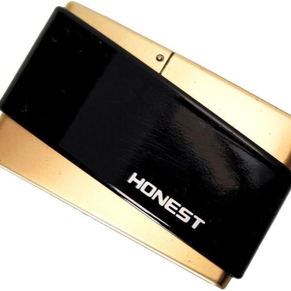 Honest Siyah Metal Pürmüz Çakmak
