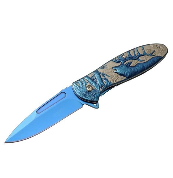 Geyikli Çakı Blue Tek